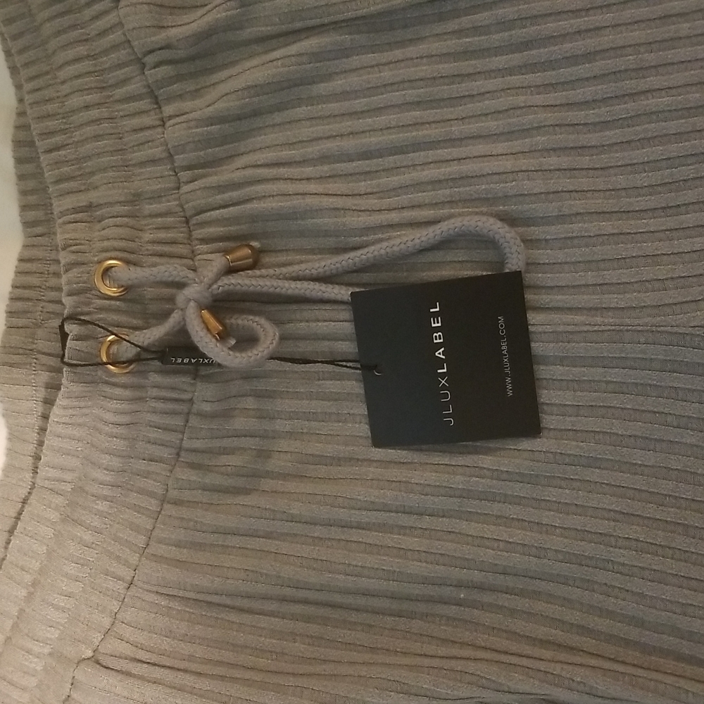 JLUXLABEL ribbed pants